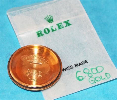 genuine rolex case back